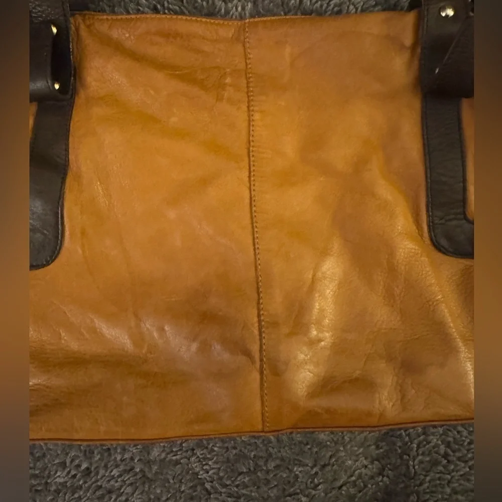 VALENTINA Brown Leather Shoulder Bag